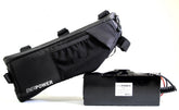 Softpack battery 36V 25Ah 50E in Enerpower frame bag (900Wh)